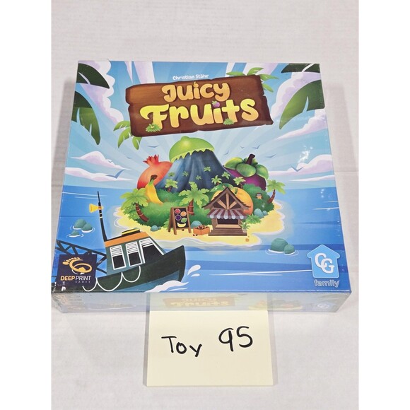 Juicy Fruits Board Game New Sealed 1-4 Players 10+ Deep Print Capstone Games - Picture 1 of 8